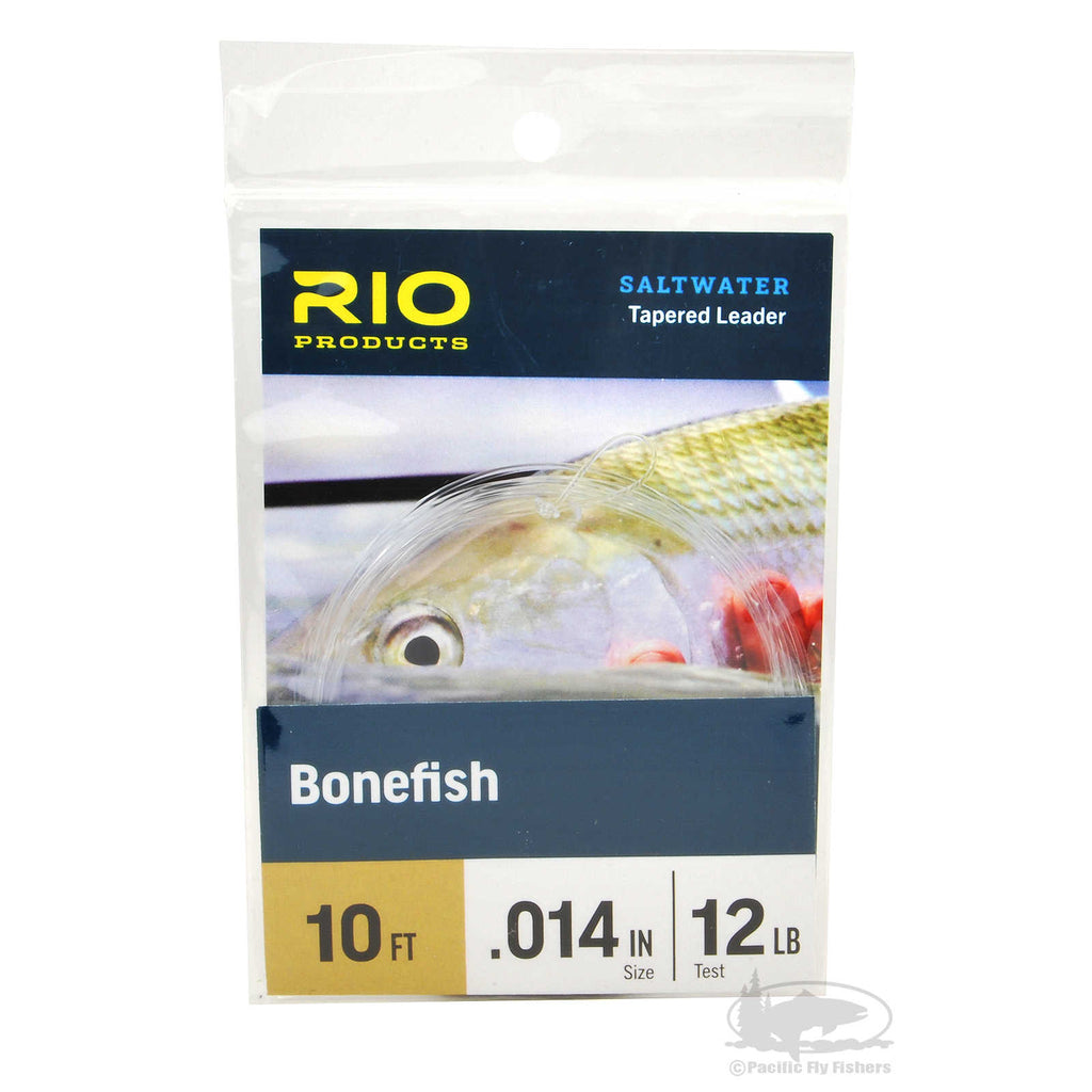 RIO Bonefish Leaders - 10ft - Saltwater Fly Fishing Leaders