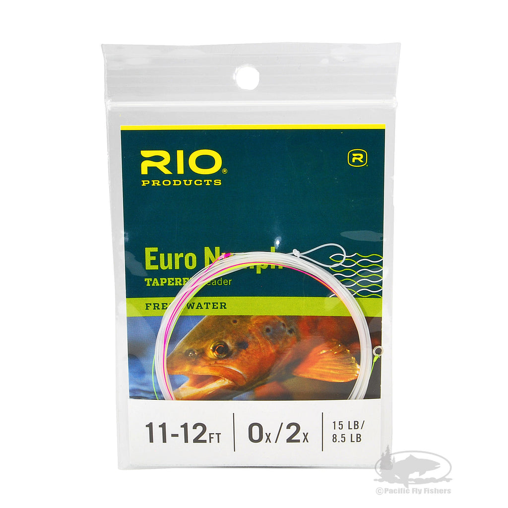 Euro Nymph Leader w/ Tippet Ring, RIO