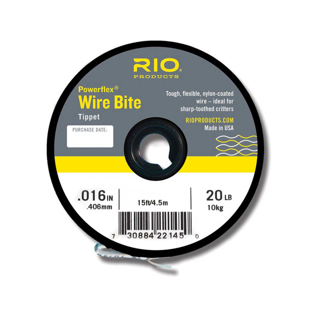 RIO Tippet Powerflex Wire Bite - 20 lb