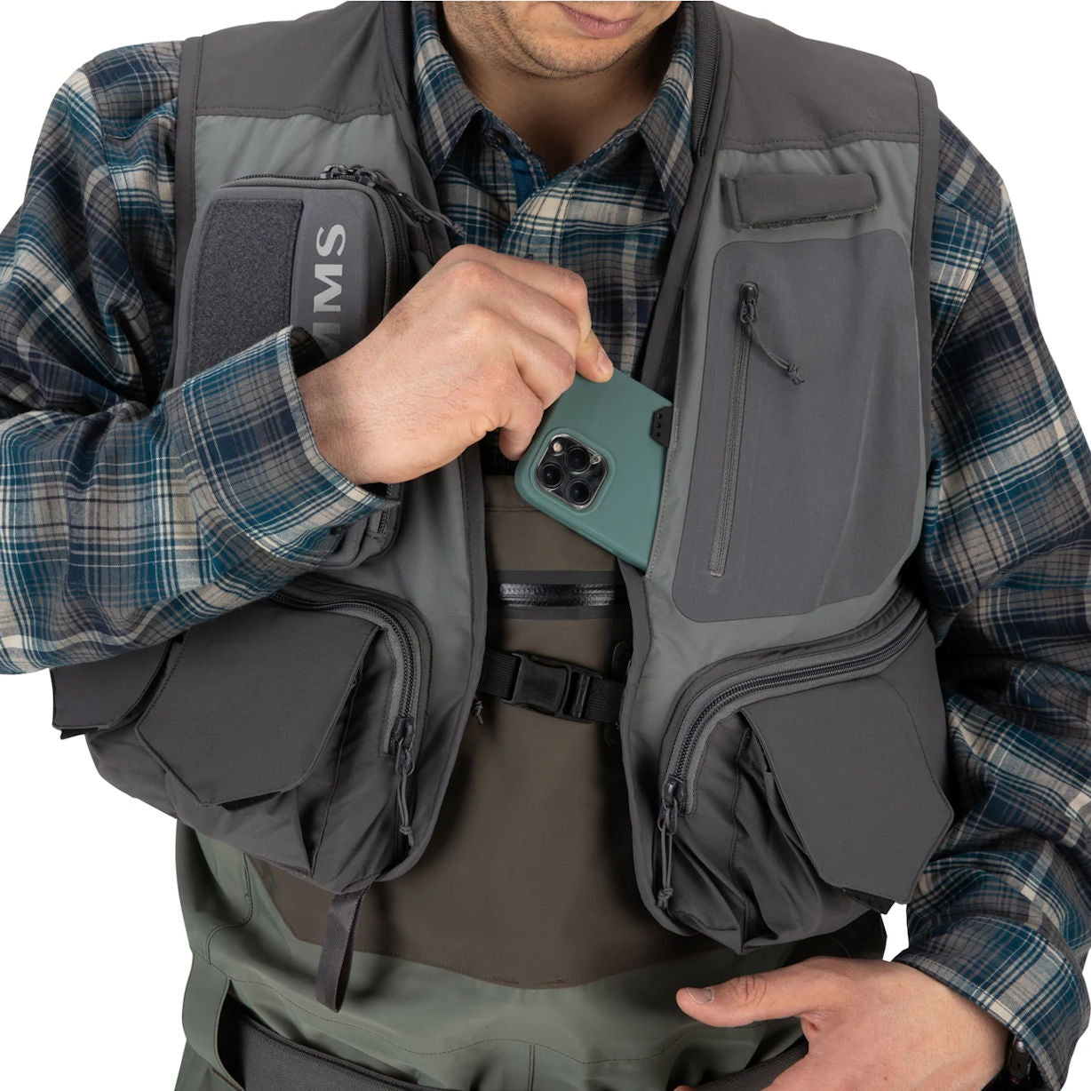 Simms Freestone Fishing Vest Pacific Fly Fishers
