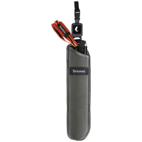 Simms Wading Staff - Black - with Holder and Retractor 