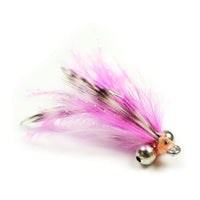 Pink Salmon Fly Assortment - Marabou Shrimp - Pink