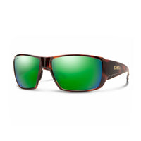 Smith Guide's Choice Polarized Sunglasses - Tortoise ChromaPop Glass Green Mirror