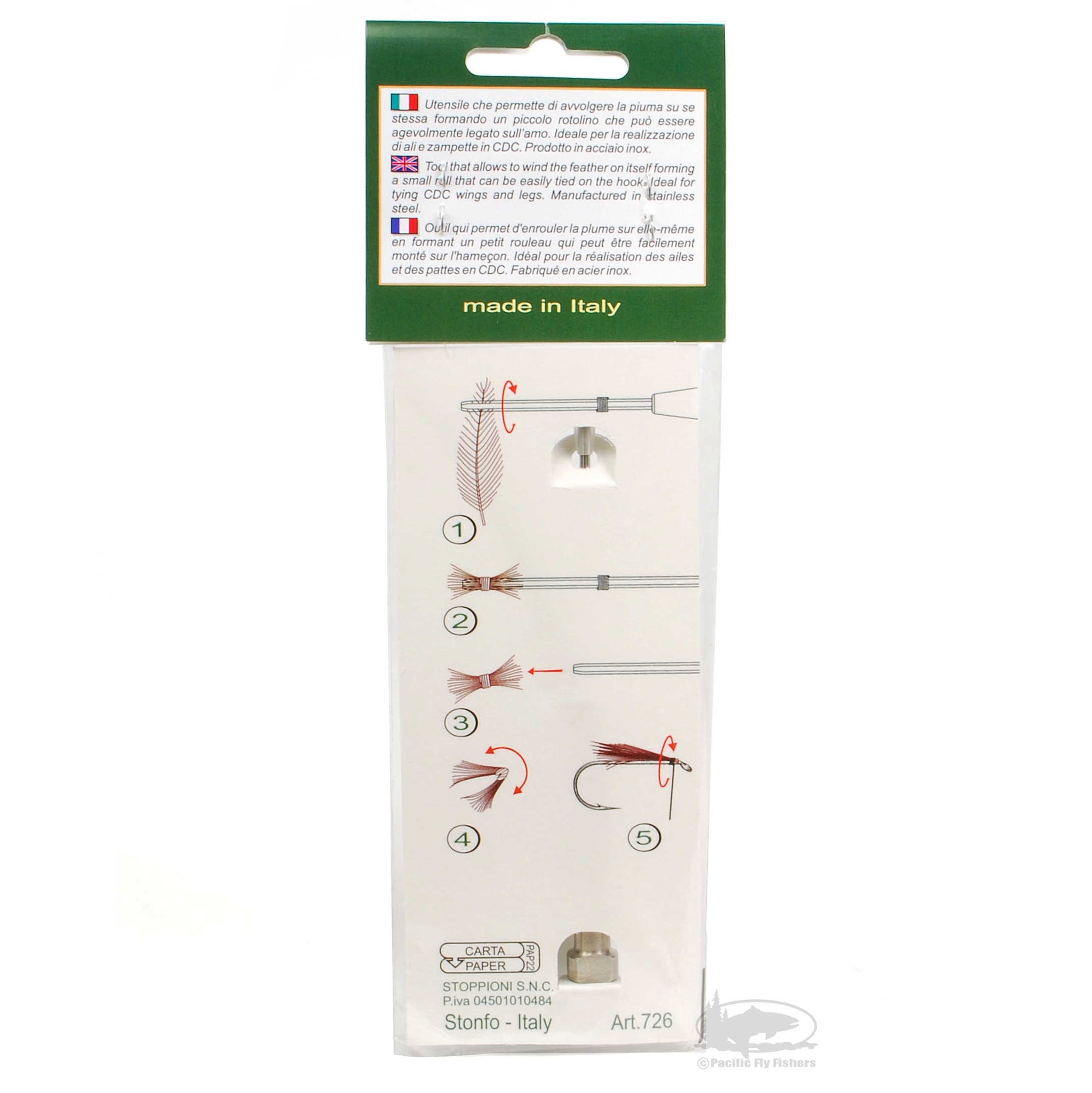 Stonfo Travel Tool Set 711 – Kit Complet Montage Mouches – Italie – NEUF