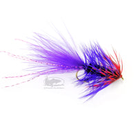 S.T.S. Bugger - Purple & Red - Steelhead Wooly Bugger - Fly Fishing Flies
