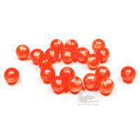 Trout Beads - 12mm - Orange Pearl - Steelhead Fly Fishing Beads