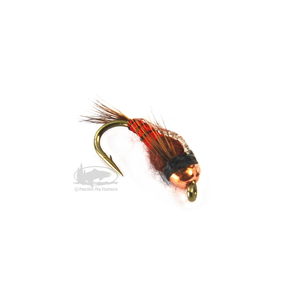 Two Bit Hooker - Red - Mayfly Nymphs - Umpqua - Fly Fishing Flies