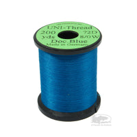 Uni-Thread 8/0 Fly Tying Thread - Silver Doctor Blue