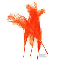 UV Raptor Hackle - Fl Hot Orange - Spey - Fly Tying Materials
