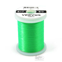 Veevus 8/0 Thread - Fl Green - Fly Tying Materials