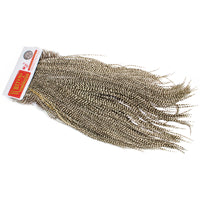 Whiting Bronze Dry Fly Rooster Saddles - Grizzly