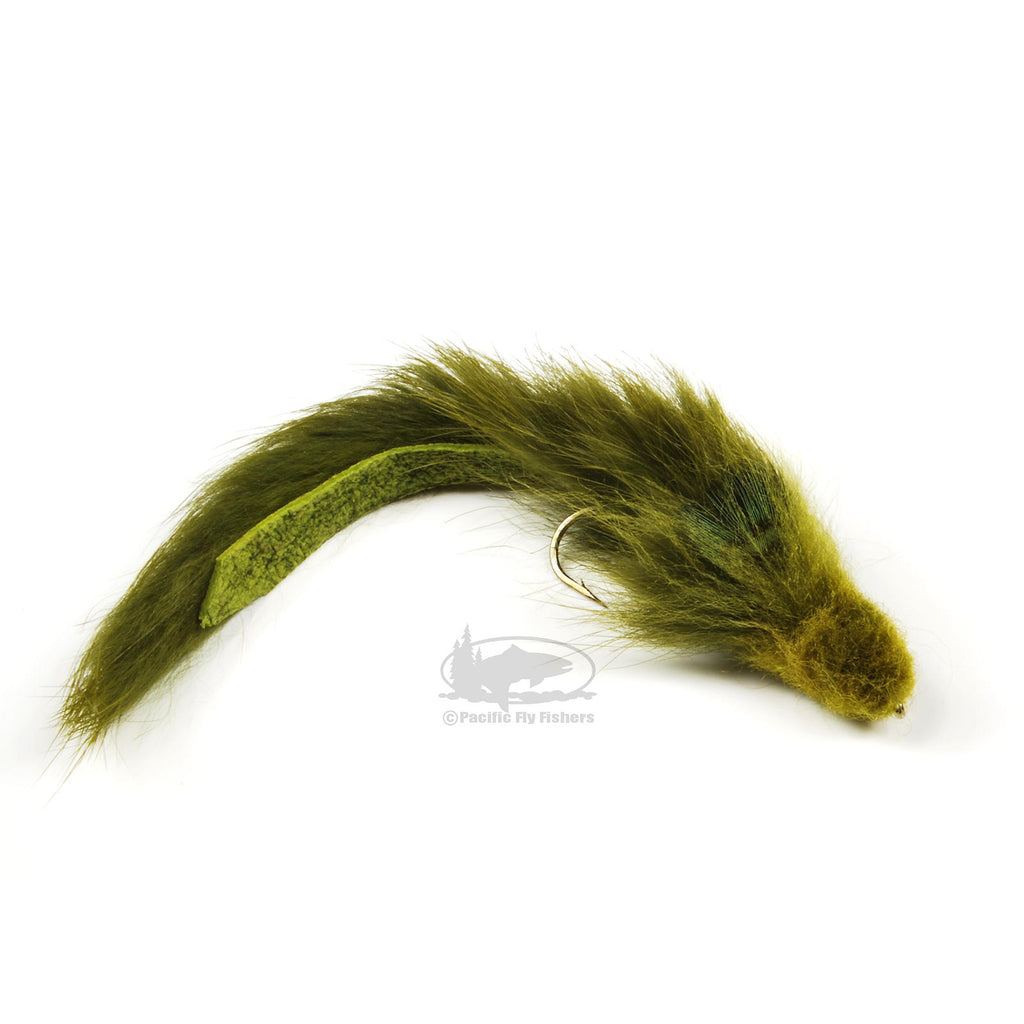 Woolhead Sculpin - Olive - Trout Streamer Bass - Fly Fishing Flies